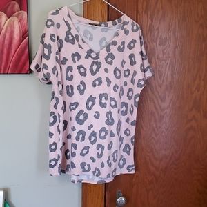 Boutique leopard print shirt